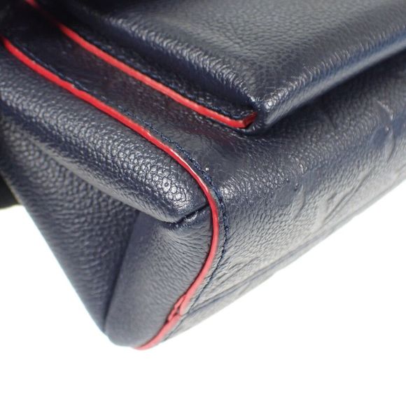 Louis Vuitton Vavin PM Shoulder Bag Emplant Marine Rouge Gold Hardware - Picture 8 of 10